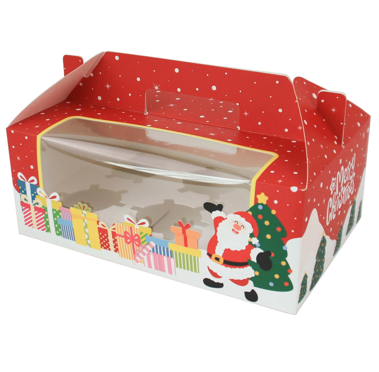 6 hole Christmas Bauble/Cupcake Gift Boxes