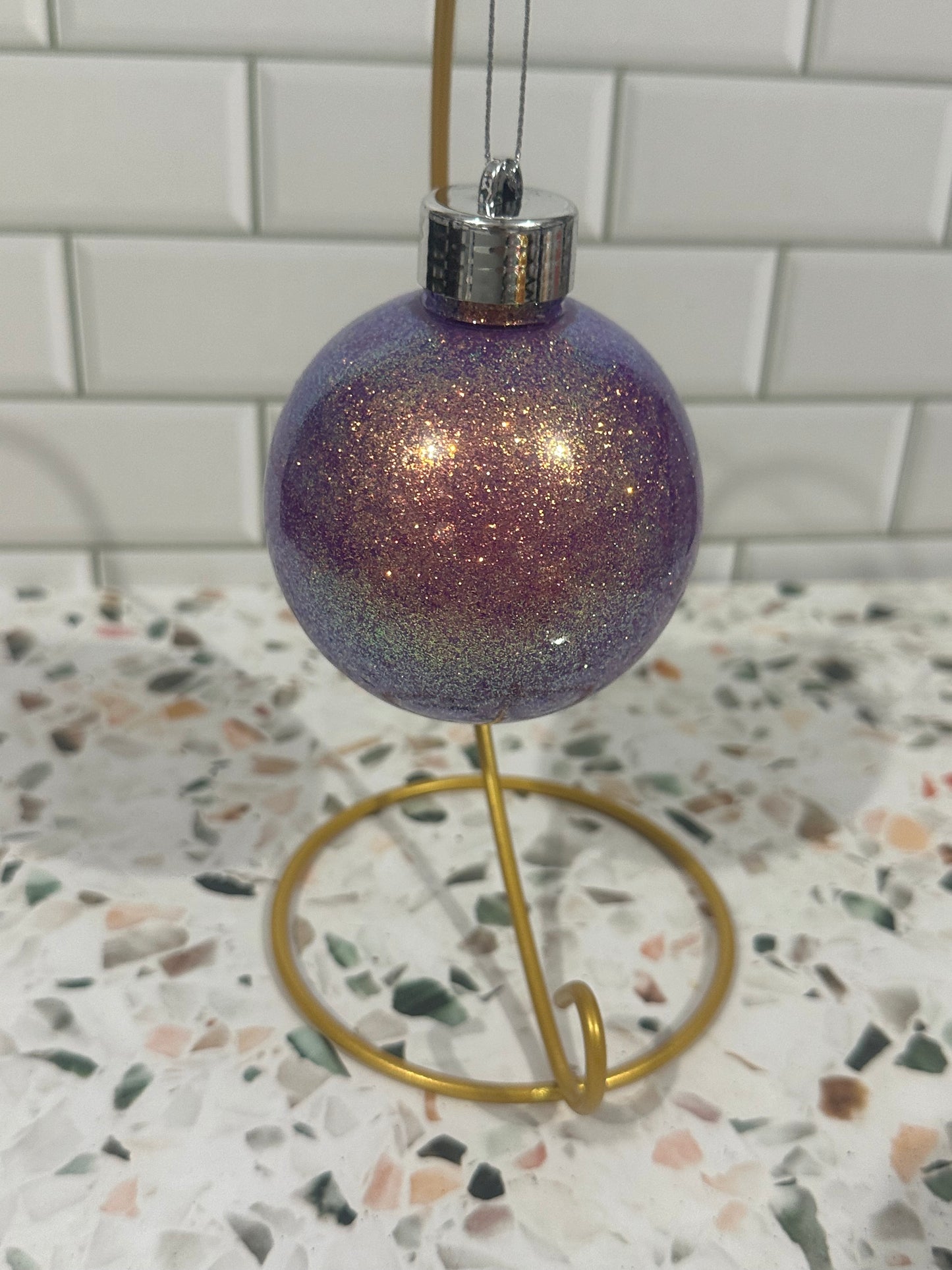 Pre-Glittered Baubles - Made to Order