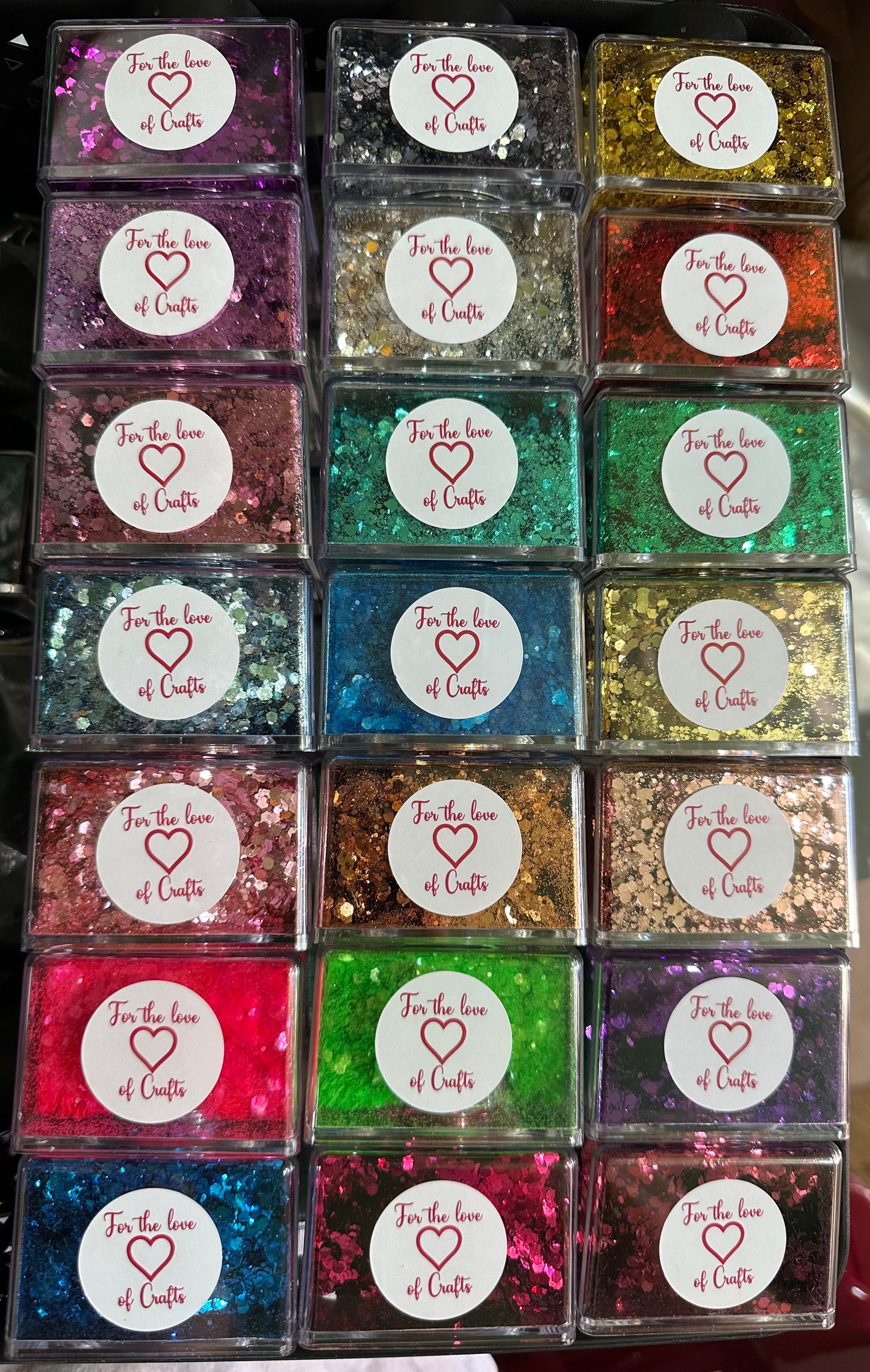 Chunky Glitter - Various Colours 113g/4oz Shaker