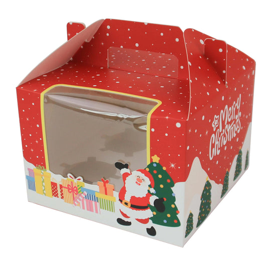 4 hole Christmas Bauble/Cupcake Gift Boxes