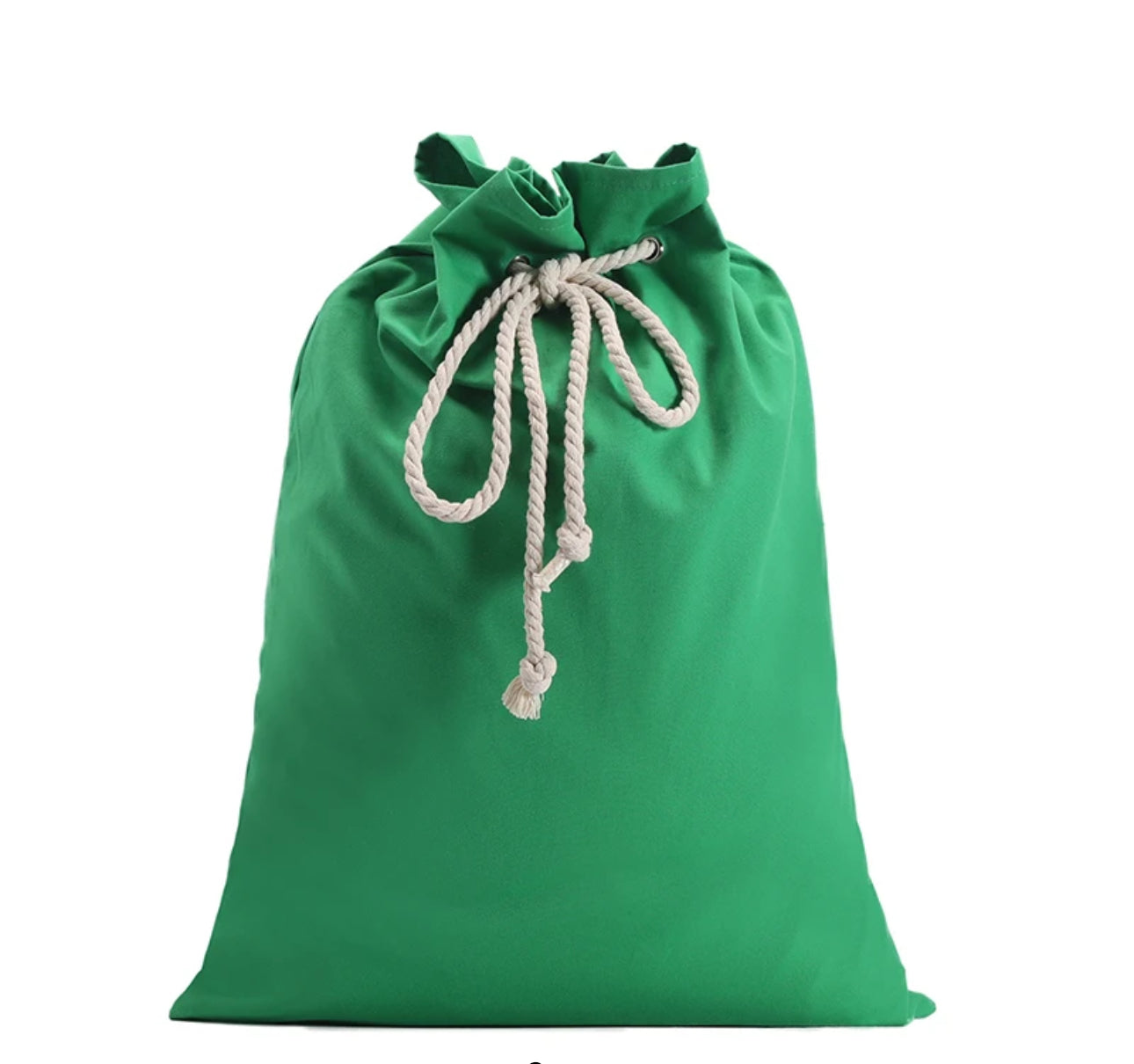 Plain Colour Canvas Santa Sacks