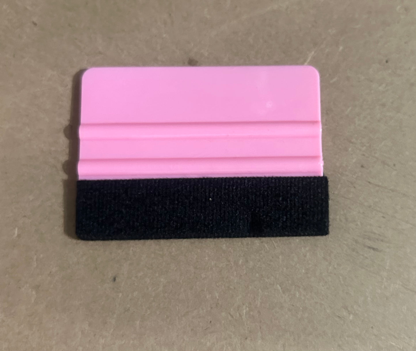 Felt Covered Vinyl Scraper