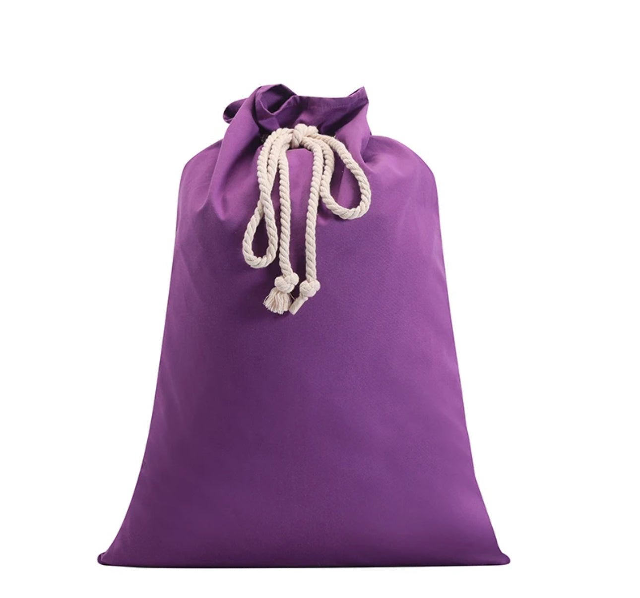 Plain Colour Canvas Santa Sacks