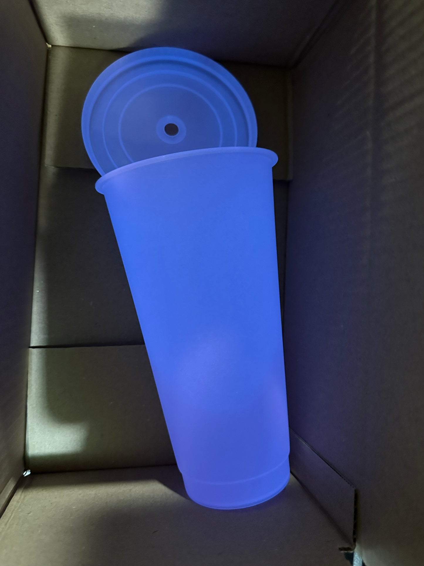 Pink Glow in the Dark Colour Change Cup 24oz