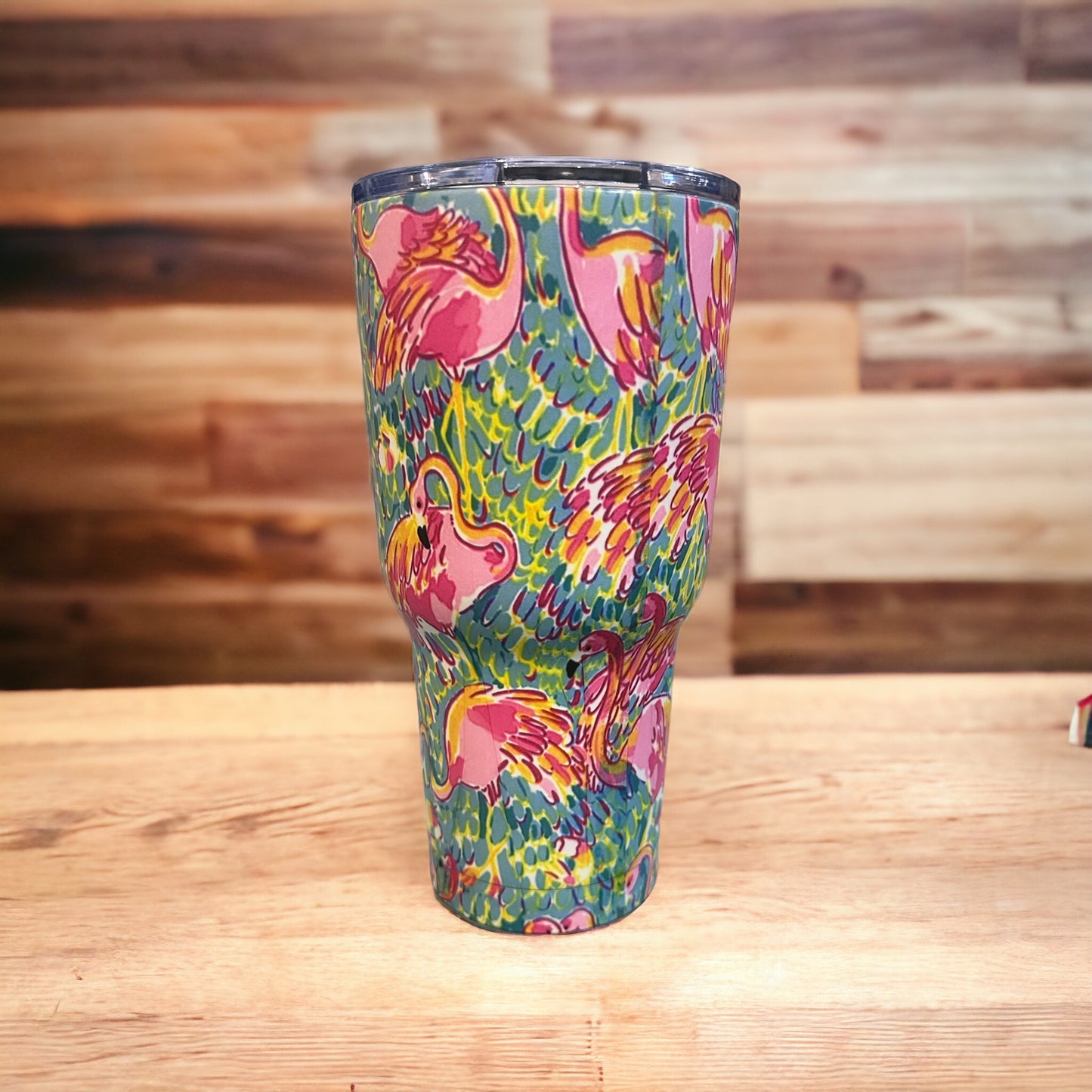 Patterned 30oz Stainless Steel Tumbler