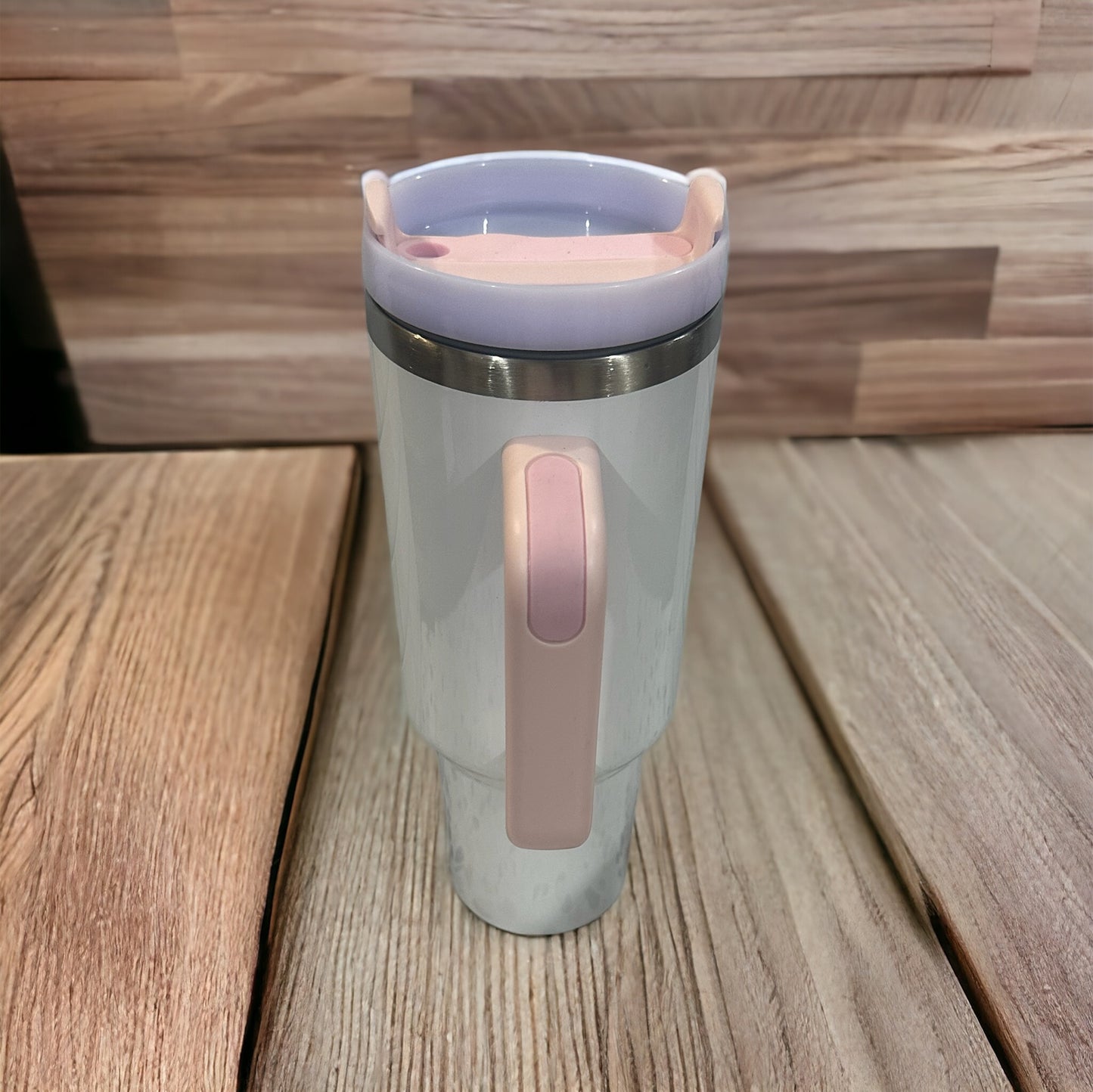 40oz Insulated Sublimation Stainless Steel Tumbler with Handle