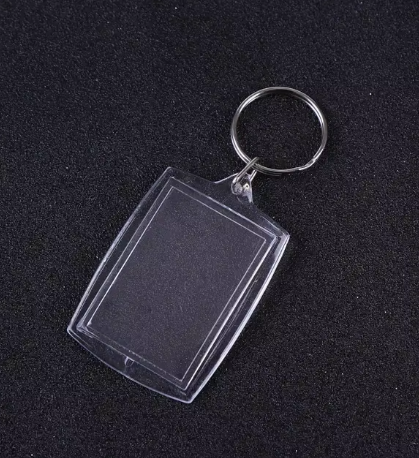 Acrylic Photo Frame Keychain