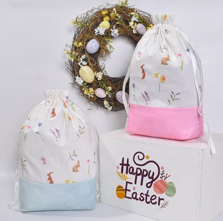 Easter Drawstring Bag – For the Love of Crafts