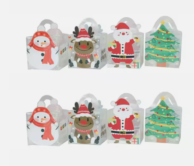 Transparent Christmas Bauble/Cupcake/Cookie Gift Boxes - 4 designs available