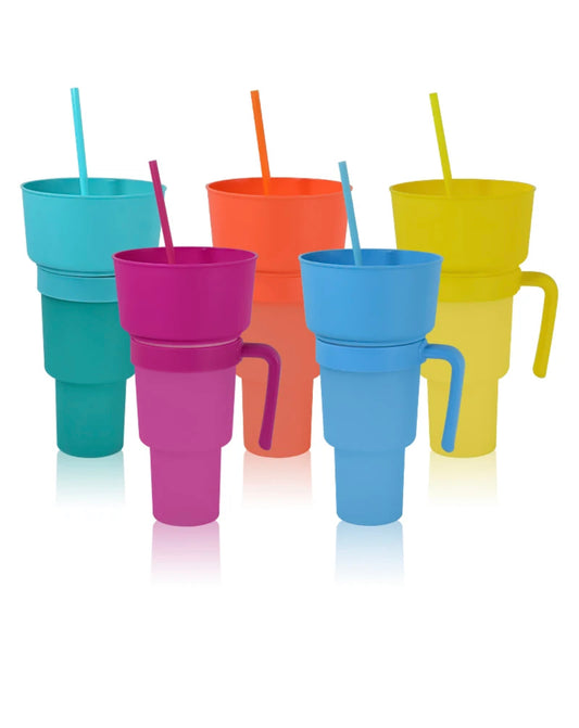Solid Colour Snack Cup - 900ml