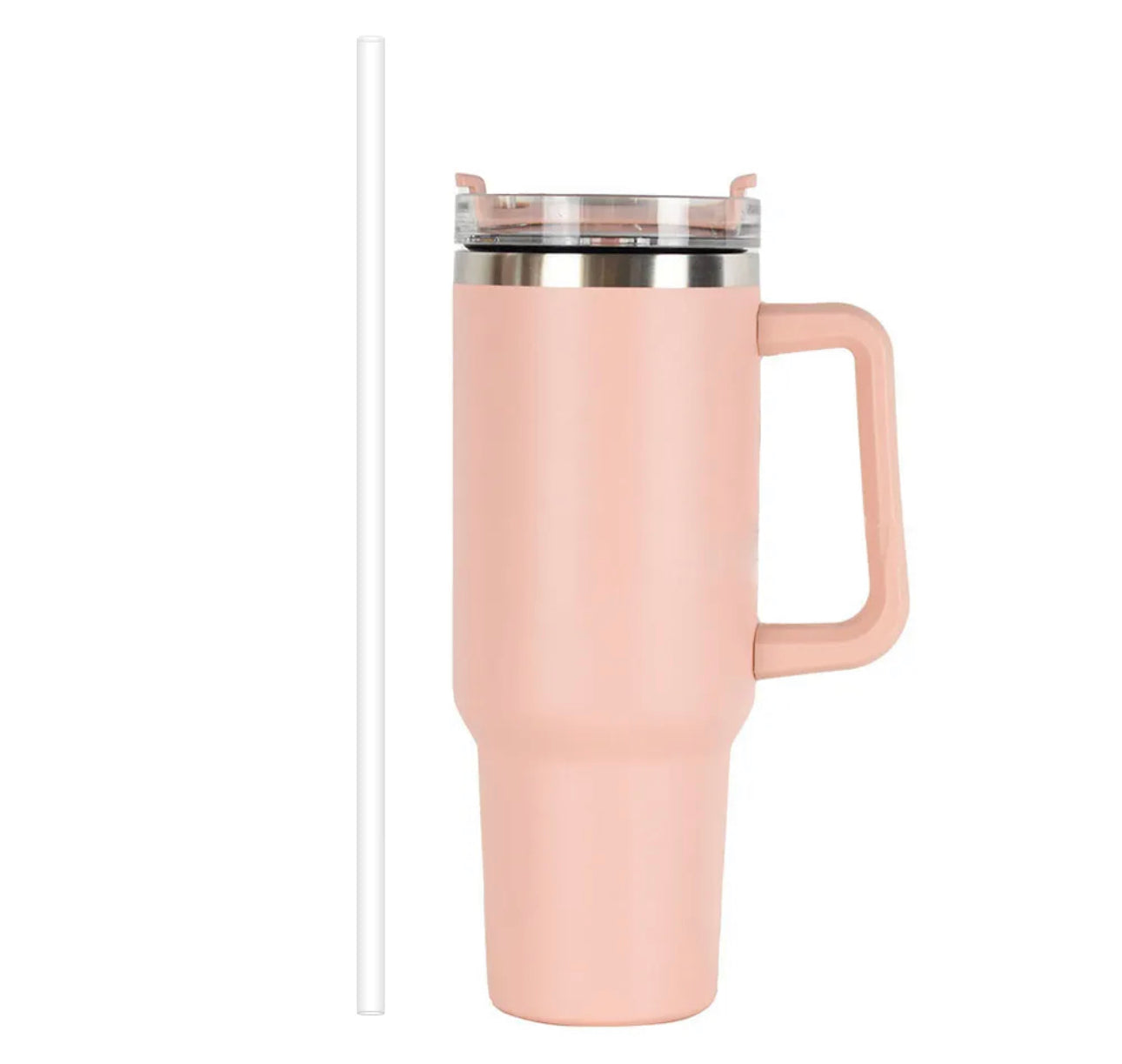 40oz Insulated Stainless Steel Tumbler with Handle