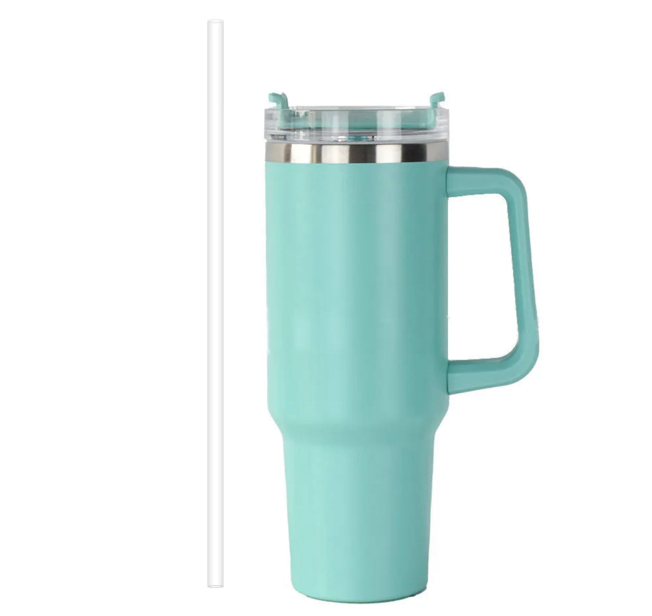 40oz Insulated Stainless Steel Tumbler with Handle