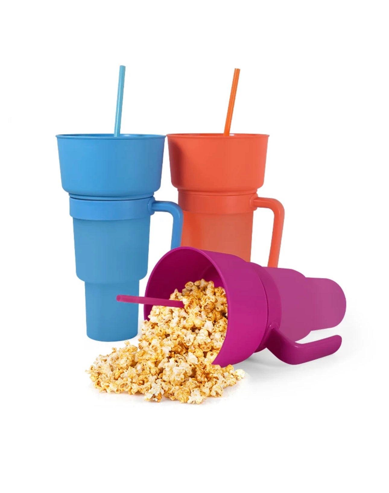 Solid Colour Snack Cup - 900ml