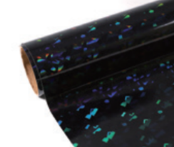 Crack Holographic Permanent Adhesive Vinyl - A4 Sheet