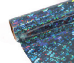 Crack Holographic Permanent Adhesive Vinyl - A4 Sheet