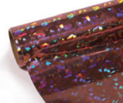 Crack Holographic Permanent Adhesive Vinyl - A4 Sheet