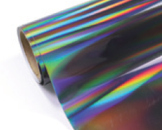 Holographic Glossy Permanent Vinyl - 30cm x 1m roll