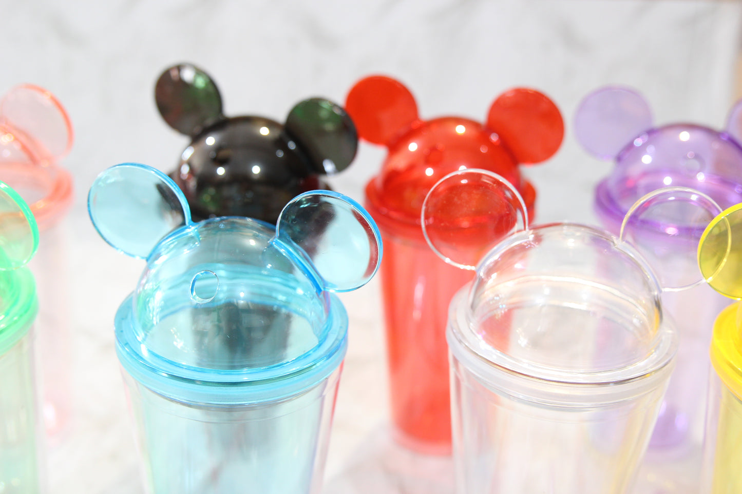 Mouse Ear Acrylic Cups 450ml