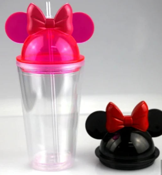 Mouse Ear Acrylic Cups 450ml