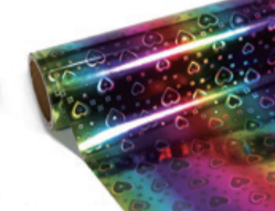 Sparkle Holographic Vinyl - 30cm x 1m