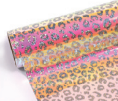 Semi Clear Opal Patterned Permanent Adhesive Vinyl - 1m Roll