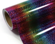 Sparkle Holographic Vinyl - 30cm x 1m