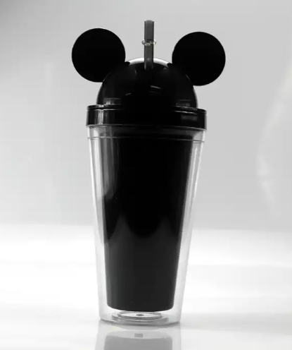 Mouse Ear Acrylic Cups 450ml