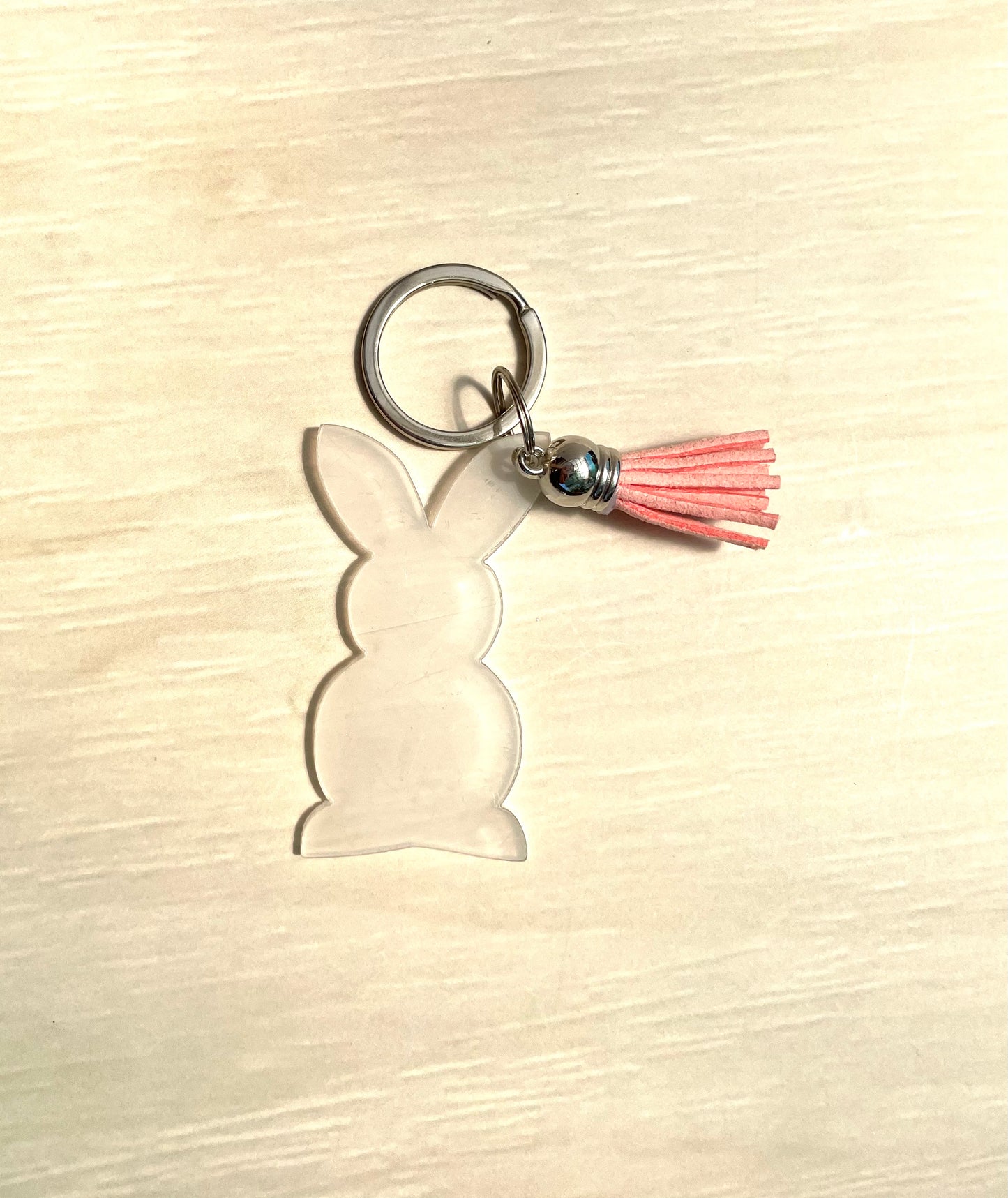 Easter Bunny Acrylic Keychain