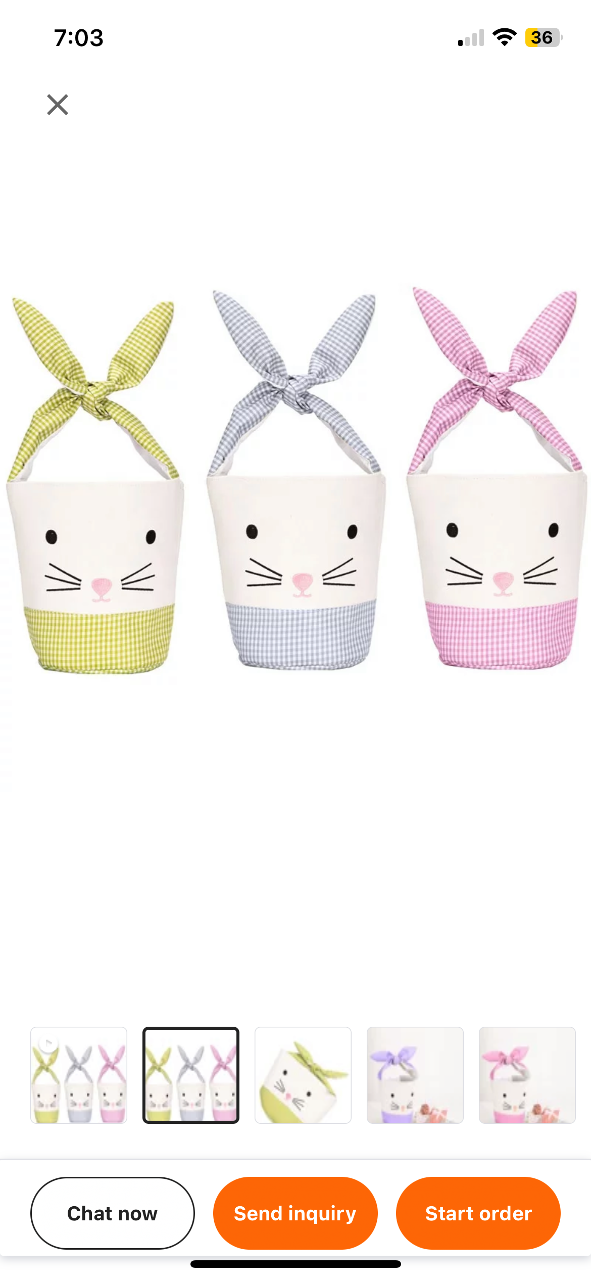 Tie Top Easter Egg Hunt Bags