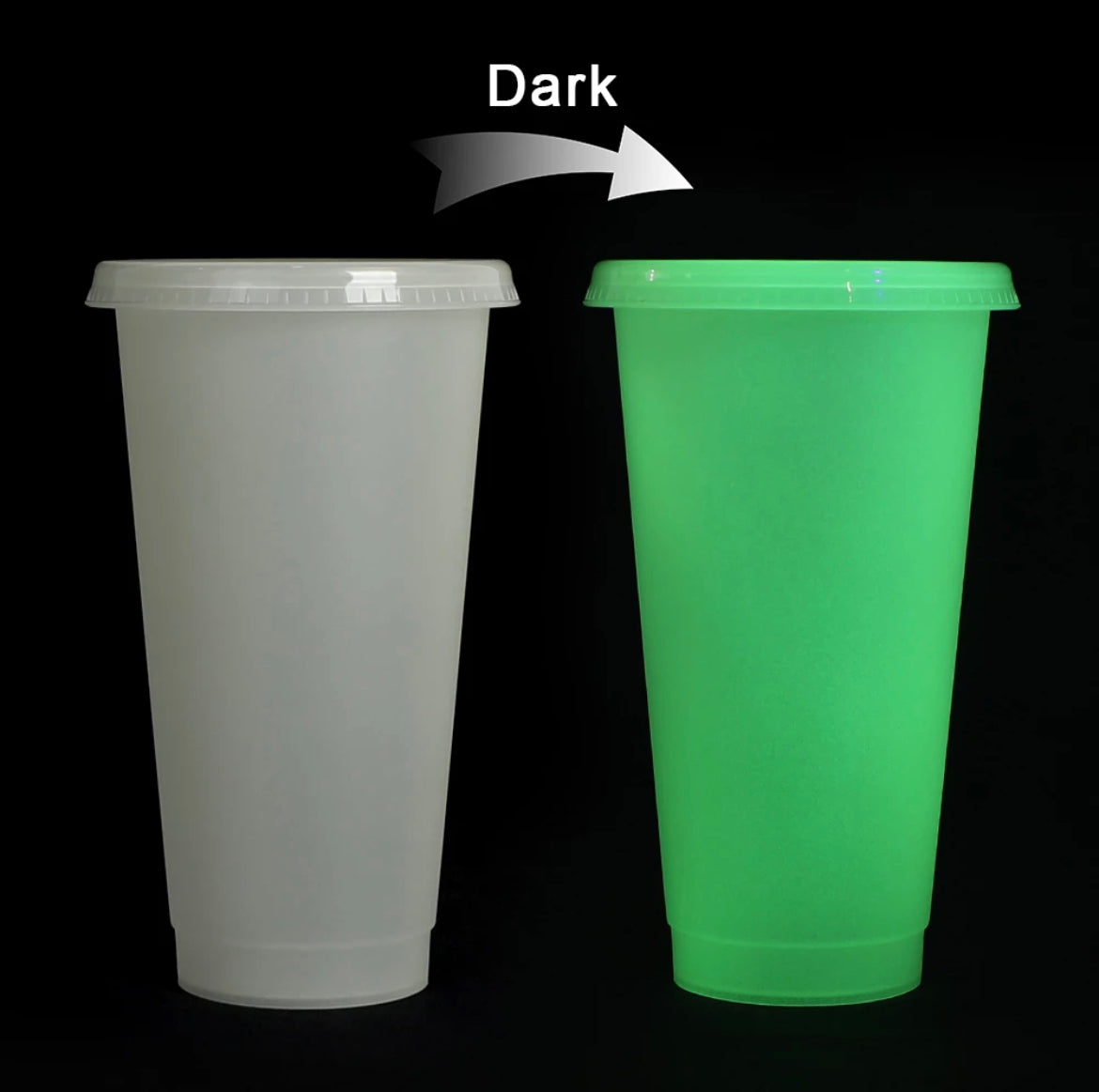 Glow in the Dark Colour Change Cup 24oz