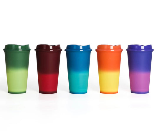 16oz Colour Changing Coffee Cup - Various Colours