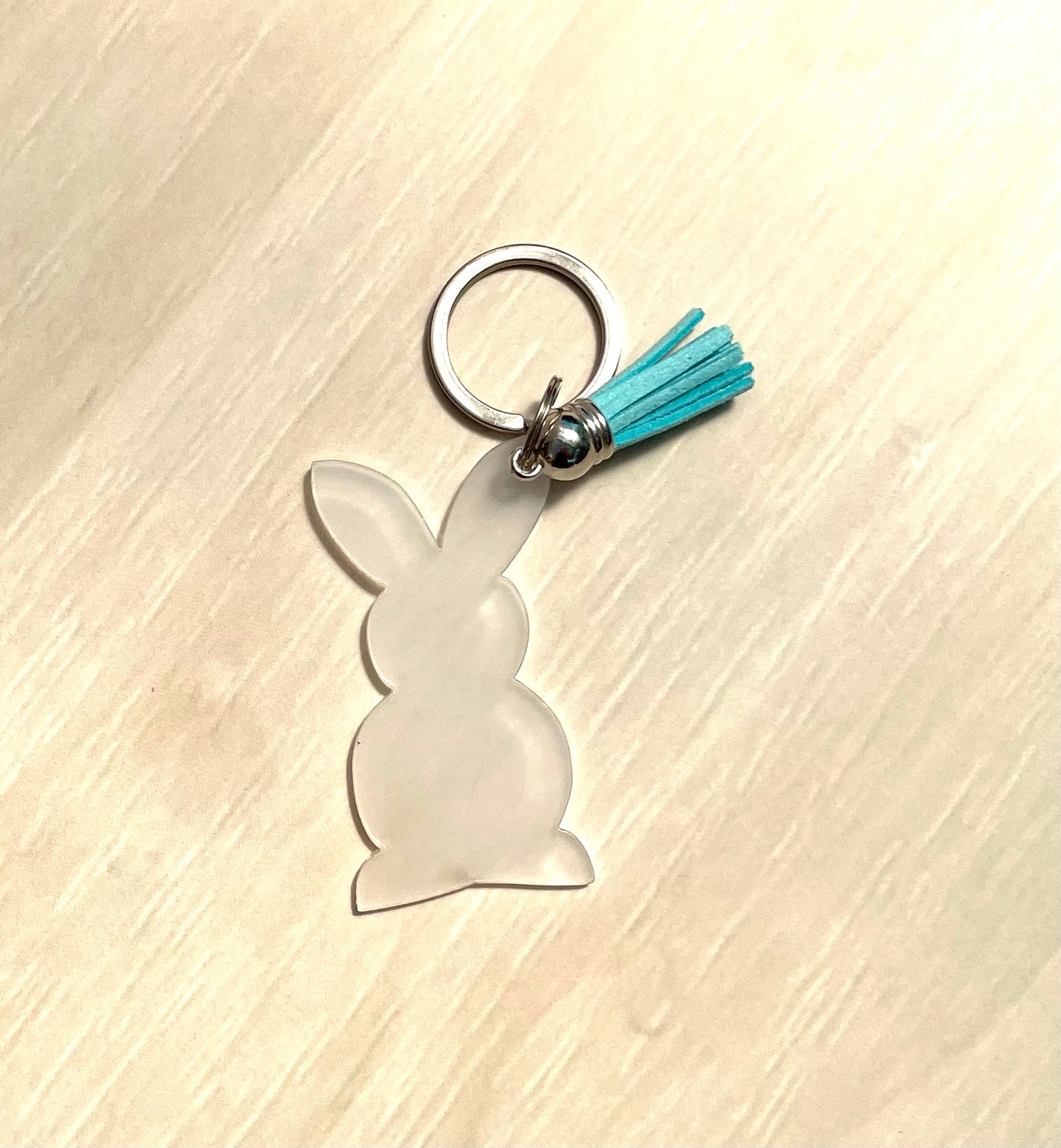 Easter Bunny Acrylic Keychain