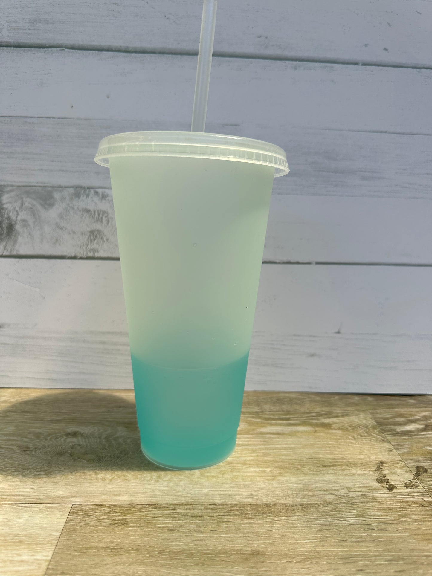 Pastel Colour Changing Cups Tumbler with Lids Straw - 24 oz - Multiple Colours Available