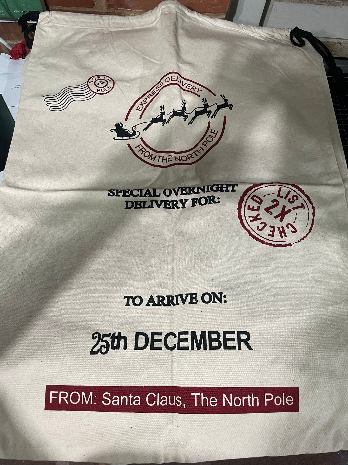 Santa Sacks - Multiple Styles