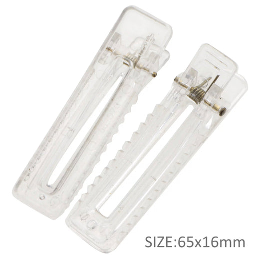 Alligator Clips - Clear
