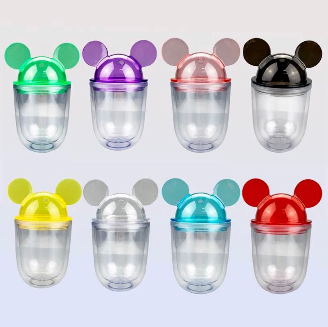 Mouse Ear Acrylic Tumblers 350mls