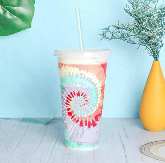 Tie Dye Colour Change Cup