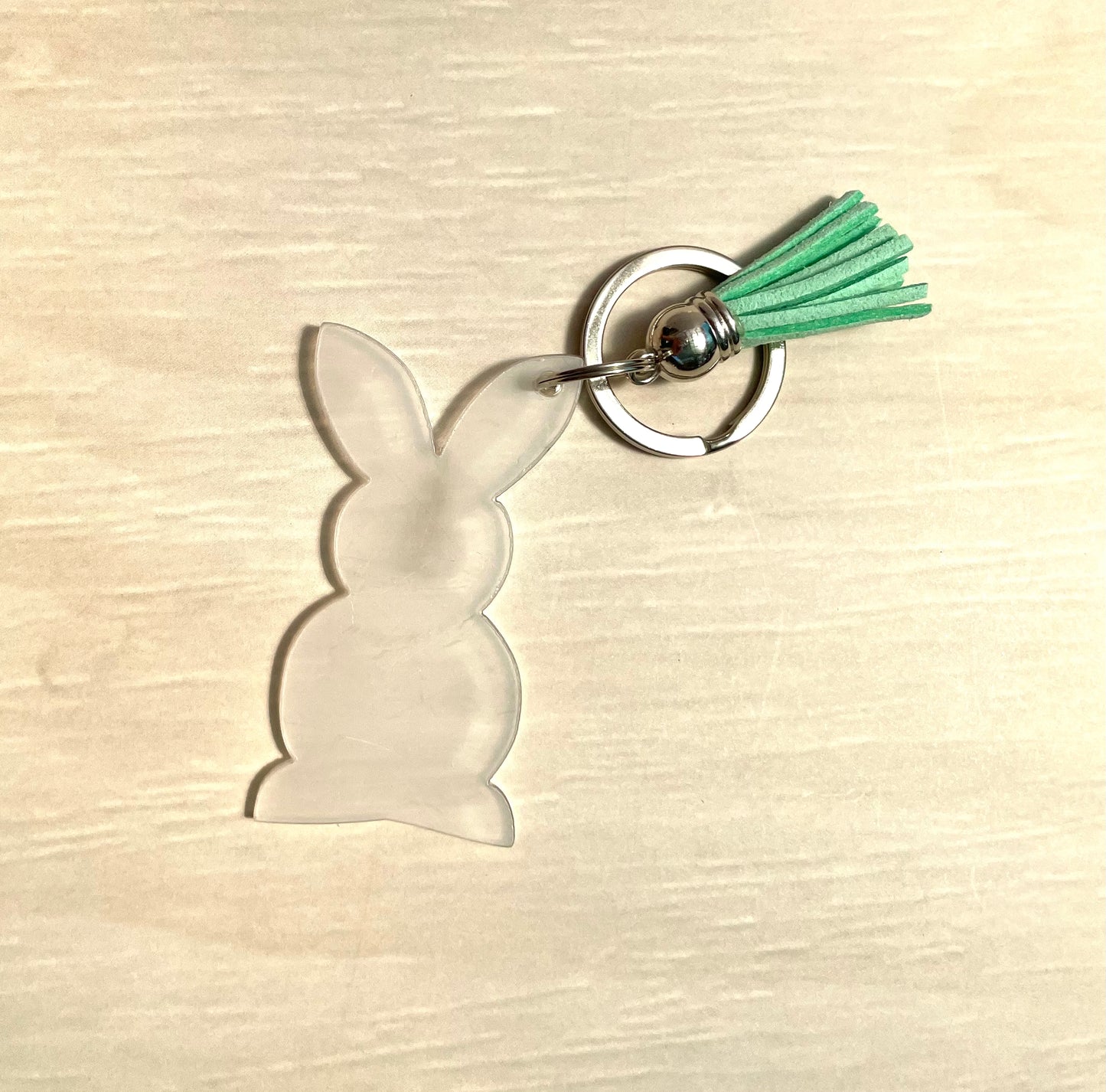 Easter Bunny Acrylic Keychain