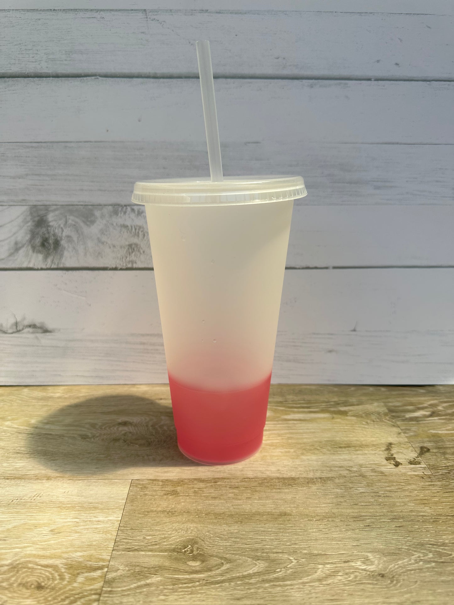 Pastel Colour Changing Cups Tumbler with Lids Straw - 24 oz - Multiple Colours Available