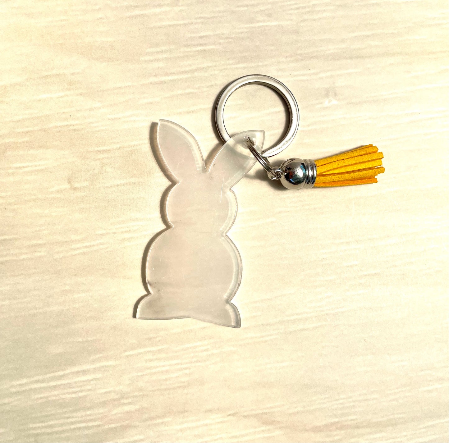 Easter Bunny Acrylic Keychain