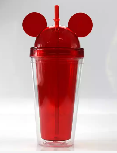 Mouse Ear Acrylic Cups 450ml